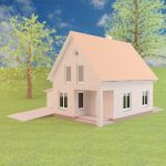 3d-model brick house 09 4