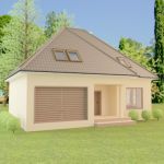 3d-model brick house 13 1