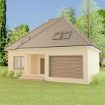 3d-model brick house 13 2