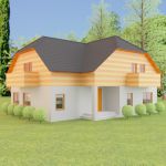 3d-model brick house 16 4