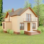 3d-model brick house 18 2