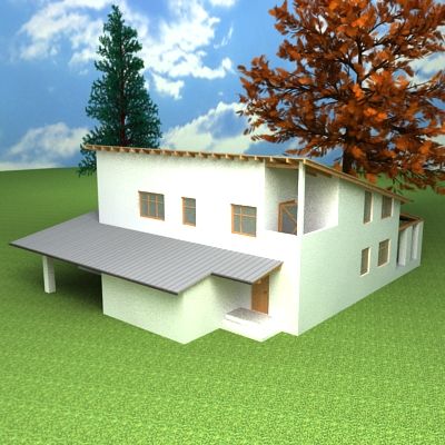 3d-model cottage 11-1 238