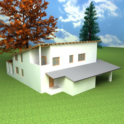 3d-model cottage R 11-1 238