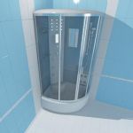 3d-model shower cabine k8804d