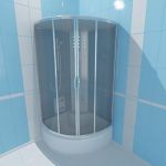 3d-model shower cabine k8810d