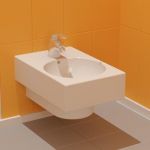 3d-model sinks Keramag preciosa 53x36