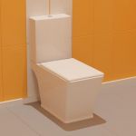 3d-model toilet Keramag Era 35x70x79