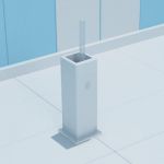 3d-model versace toilet brush holder