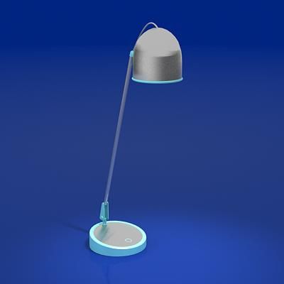 Desk lamp high-tech 3D model 662243510p0