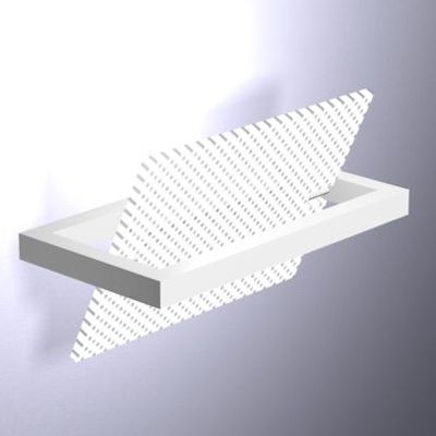 Minimalist sconces high-tech 3D - model CAD symbol Lumi mode _?25