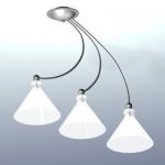 Chandelier Italy high-tech 3D object Albani 2