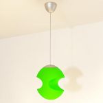 Modern green chandelier 3D - model CAD symbol AltLuciatemative 03