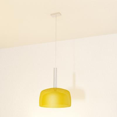 Yellow chandelier Minimalism 3D - model AltLuciatemative 09