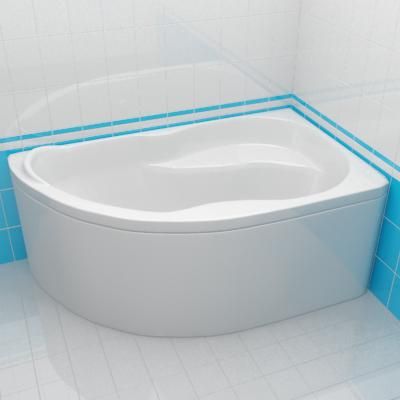 Bath 3d-model Aquanet Grasiosa right 150