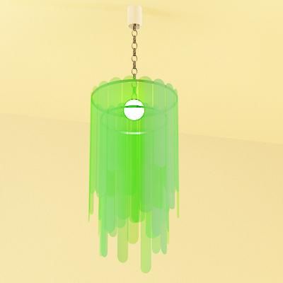 Italian chandelier 3D model Av mazzeda 06 40x120