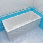 Bath 3d-model 1Marka Modern 160x70