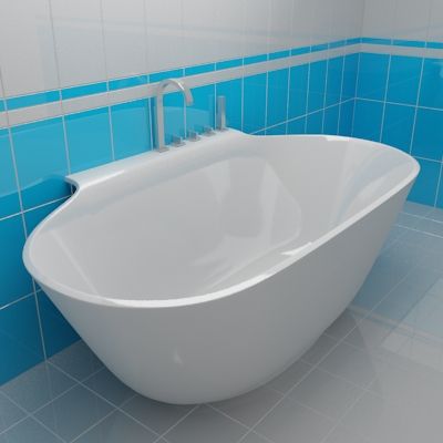 Bath 3d-model Akvatika Avanta 94x180x71