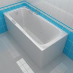 Bath 3d-model Akvatika Aventura 75x170x67