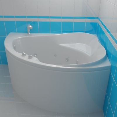 Bath 3d-model Aquatek Altair 120 R