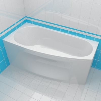 Bath 3d-model Aquatek Pandora 75x160 R