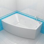 Bath 3d-model Aquatica Altea 120x180