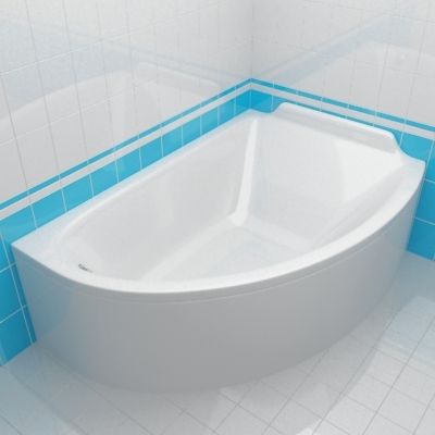 Bath 3d-model Astra-Form Anastasia 125x180 R