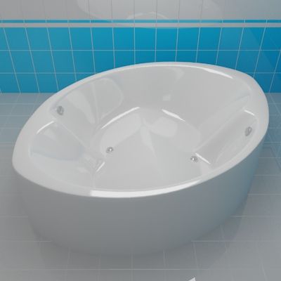 Bath 3d-model Astra-Form Aphrodite 165x234x65