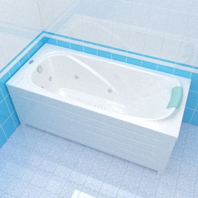 Bath 3d-model Bellrado Classic 169x77x66