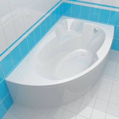 Bath 3d-model Cersanit ALMA 100x170 L