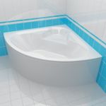 Bath 3d-model Cersanit AURORA 145