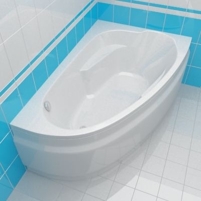 Bath 3d-model Cersanit JOANNA 90x140 L