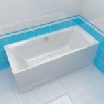 Bath 3d-model Cersanit Pure 70x170