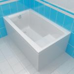 Bath 3d-model Cersanit VIRGO 120