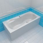 Bath 3d-model Excellent Canyon II 180x80