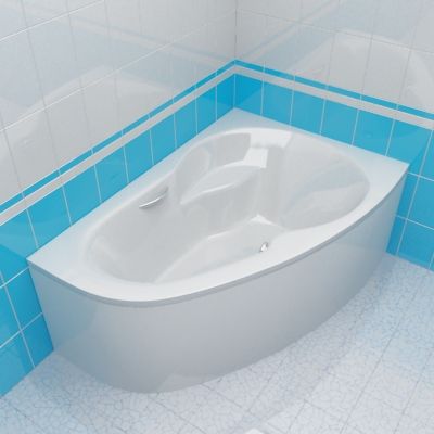 Bath 3d-model Excellent Crystal 140x95 L