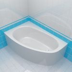 Bath 3d-model Excellent Kameleon 170x110 R