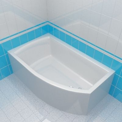 Bath 3d-model Excellent Magnus 160x95 R