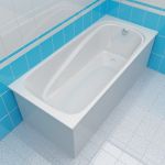 Bath 3d-model Excellent Stellar II 160x70