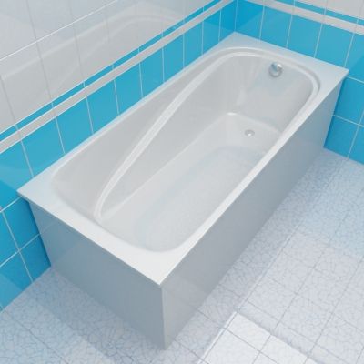 Bath 3d-model Excellent Stellar II 160x70