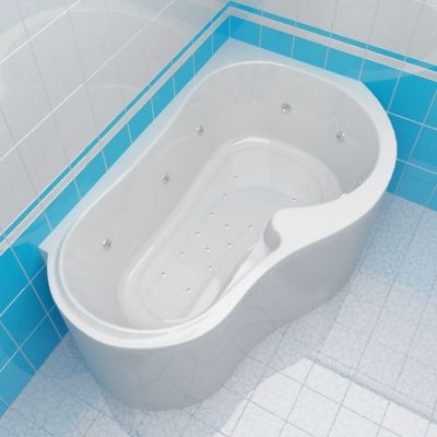 Bath 3d-model Hansgrohe Pharo 200 160x100 R