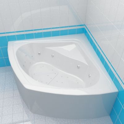 Bath 3d-model Hansgrohe Pharo 280 151x151