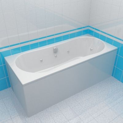 Bath 3d-model Hansgrohe Pharo Imandra 350 180x80