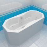 Bath 3d-model Hansgrohe Pharo Ladiva 760 190x90