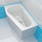 Bath 3d-model Hansgrohe Pharo Monola 700 90x160 L