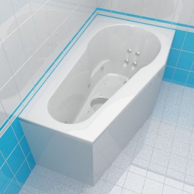 Bath 3d-model Hansgrohe Pharo Monola 700 90x160 R