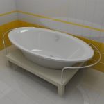 Bath 3d-model Ideal Standard Celia 101x209x63