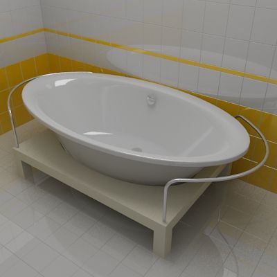 Bath 3d-model Ideal Standard Celia 101x209x63