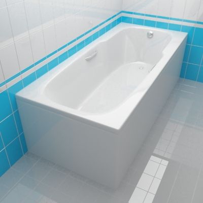 Bath 3d-model JIKA PRAGA 180x80