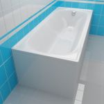 Bath 3d-model JIKA RIGA 170x70