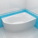 Bath 3d-model KOLO SPRING 160x100 R